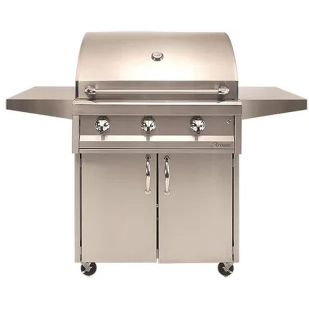 [AAEP32CLP] ASADOR DE GAS LP CON 3 ZONAS DE COCCIÓN Y CARRITO