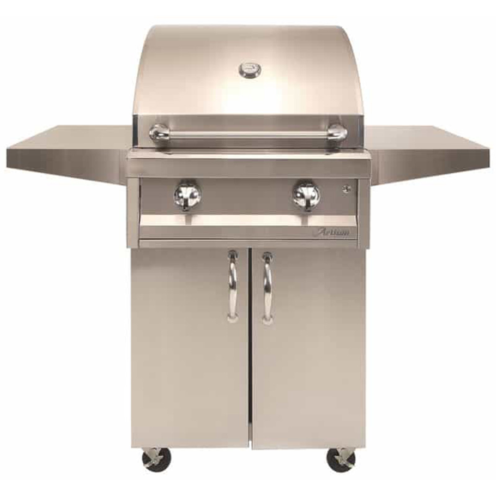[AAEP26CLP] ASADOR A GAS LP DE 2 QUEMADORES CON CARRITO