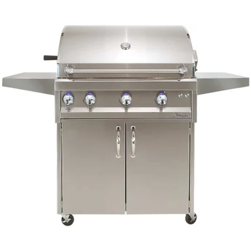 [ARTP32CLP] ASADOR DE GAS PORTÁTIL CON CARRITO DE 3 QUEMADORES Y ROTISSERIE