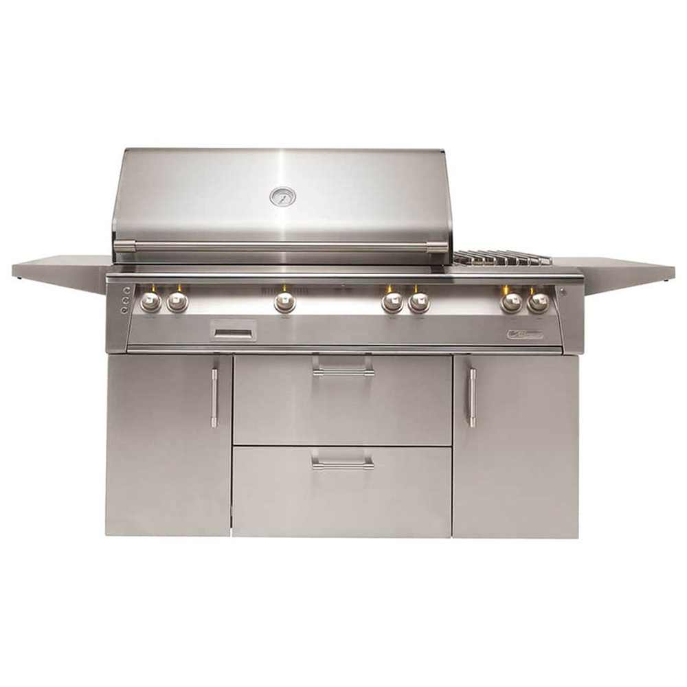 [ALXE56SZC] ASADOR DE GAS PARA EXTERIOR CON CARRITO