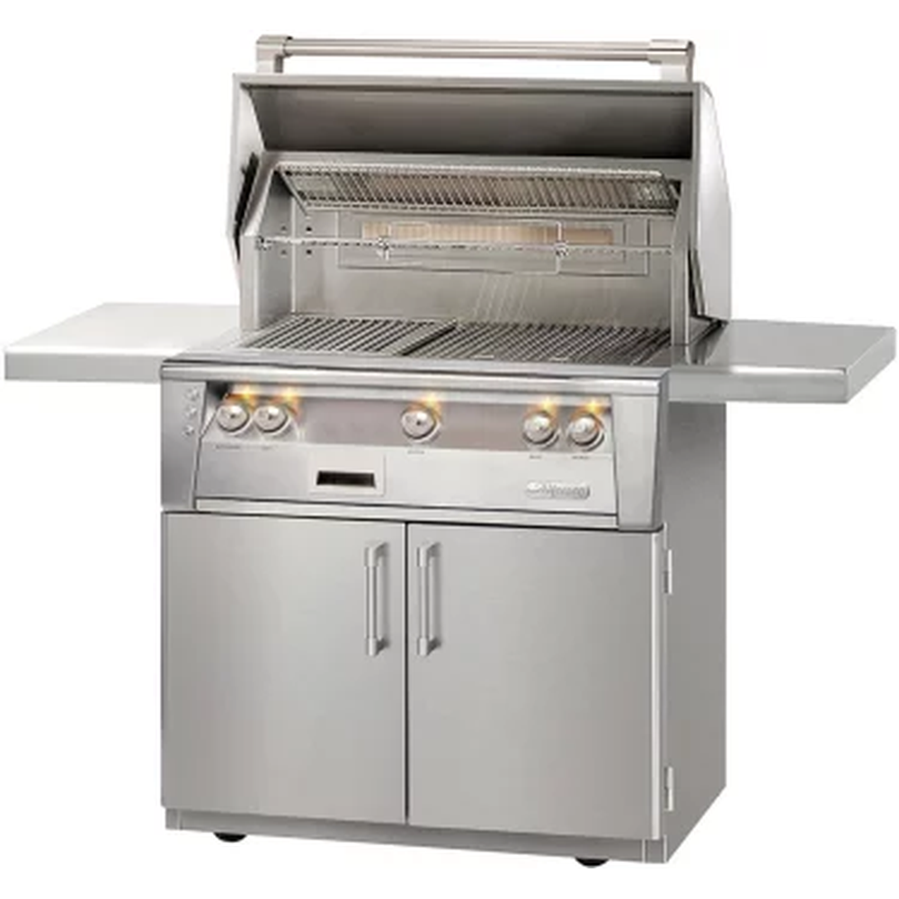 [ALXE36CLP] ASADOR A GAS LP DE 36" CON CARRITO