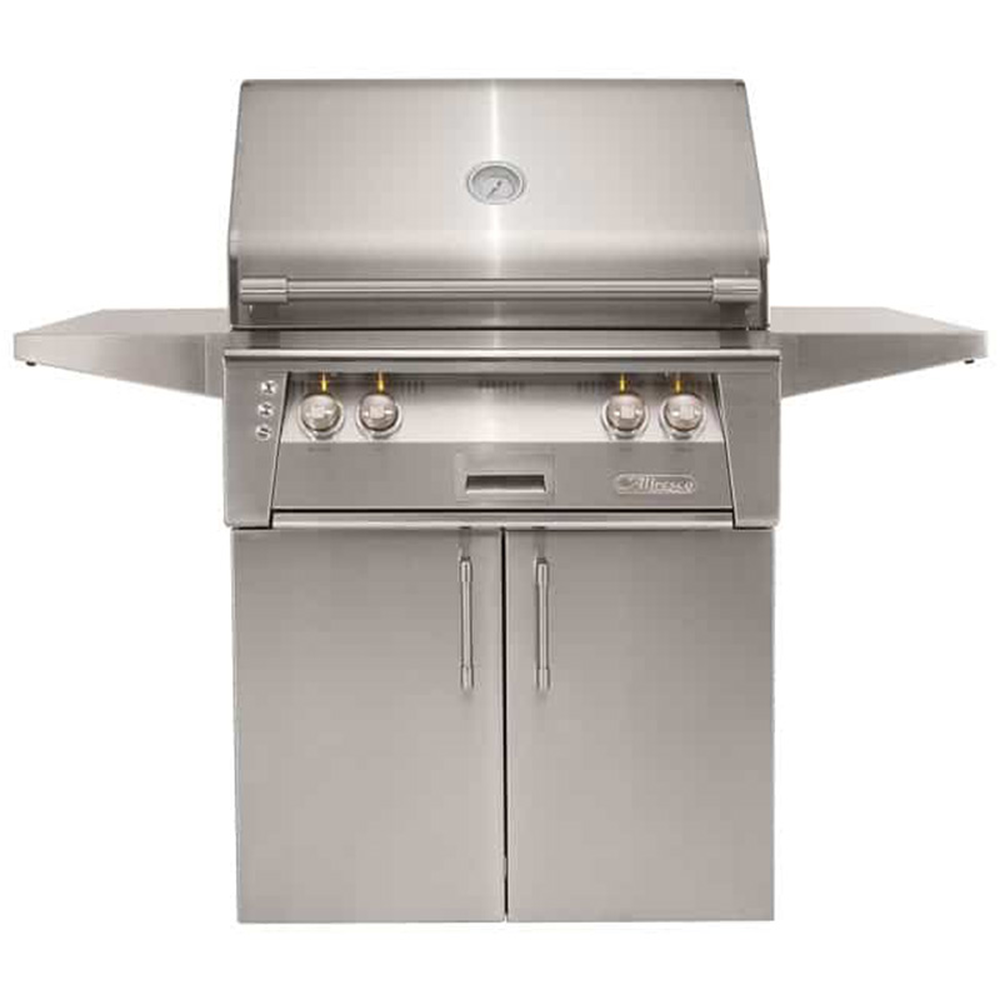 ASADOR A GAS NATURAL DE 30" CON 2 ZONAS DE COCCIÓN
