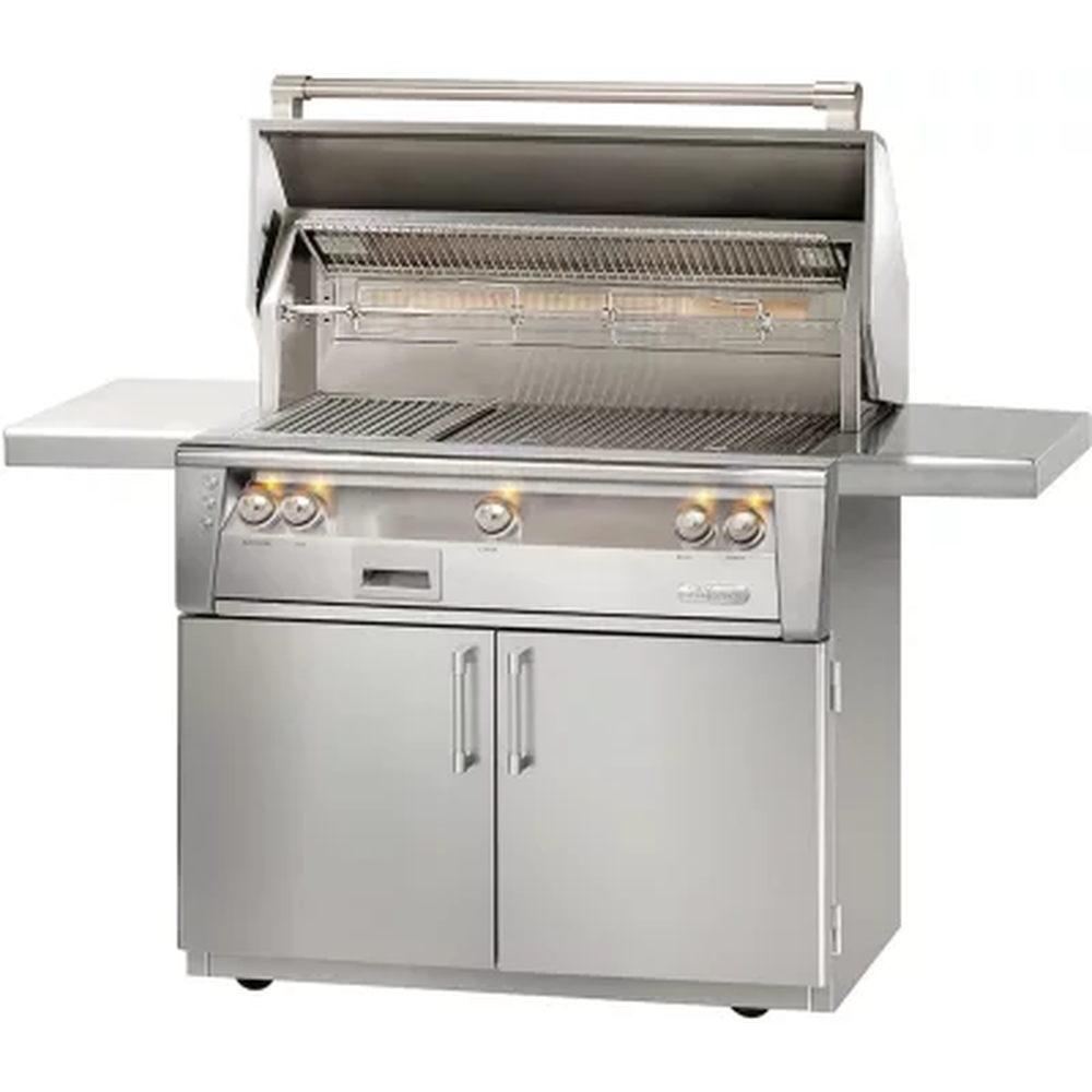 [ALXE42CLP] ASADOR A GAS LP 42" CON CARRITO