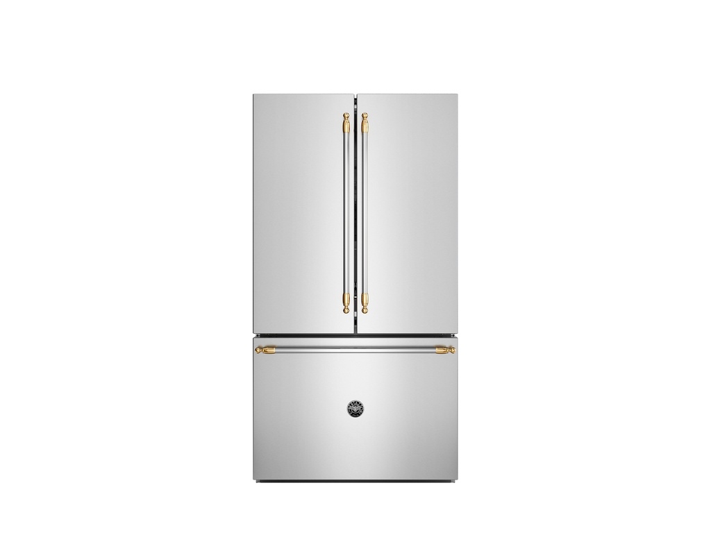 [RFD36FZNX] REFRIGERADOR BERTAZZONI FRENCH DOOR DE 36 PULGADAS PARA COCINA MODERNA