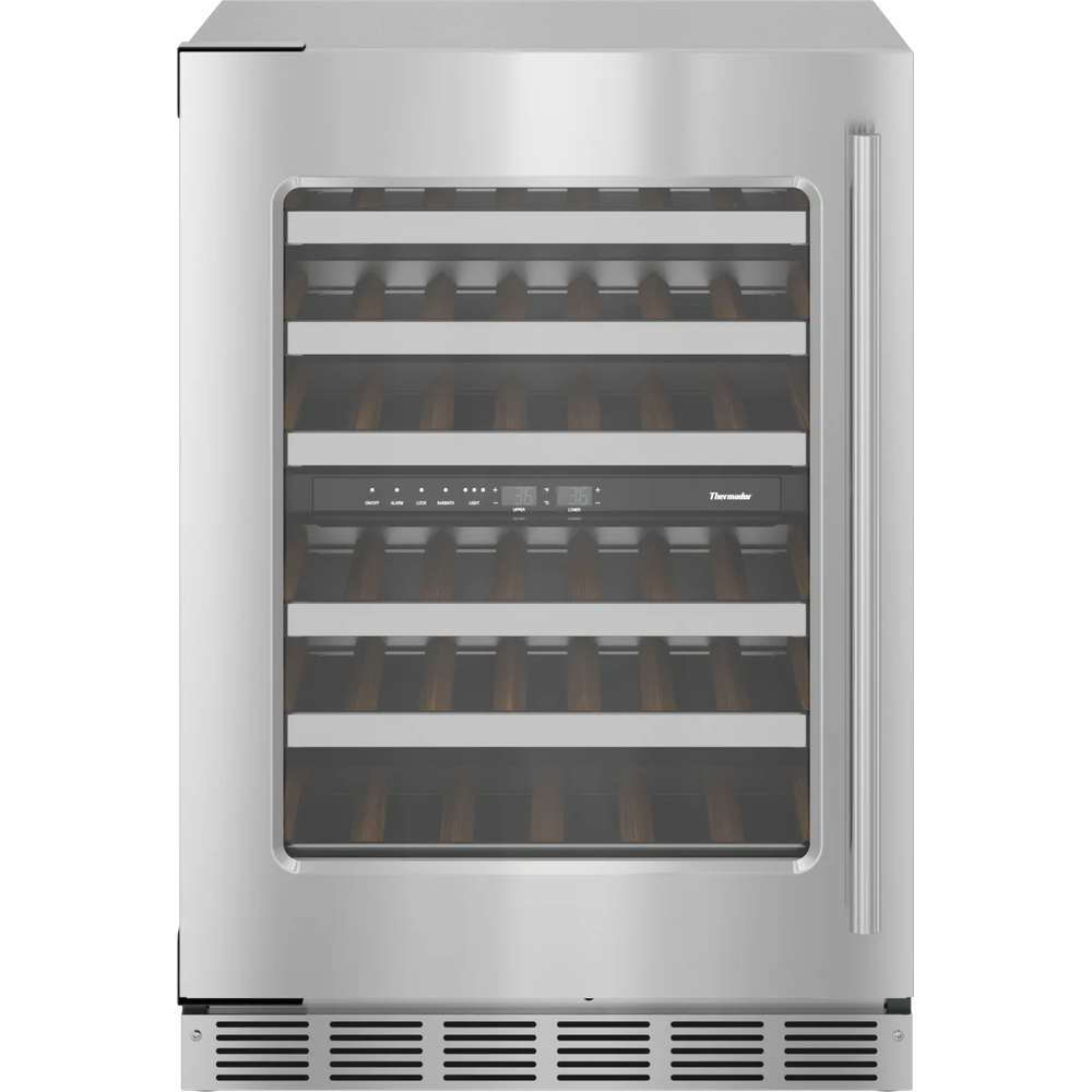 [T24UW915LS] CAVA DE VINOS TERMADOR MASTERPIECE PUERTA DE VIDRIO BATIENTE IZQUIERDO
