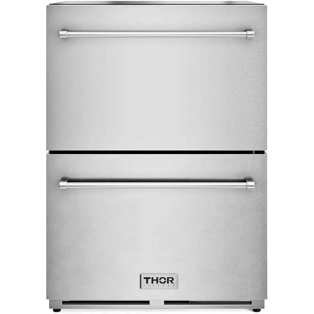 CAJONES CONGELADORES THOR BAJO ENCIMERA 24 PULGADAS INTERIOR EXTERIOR