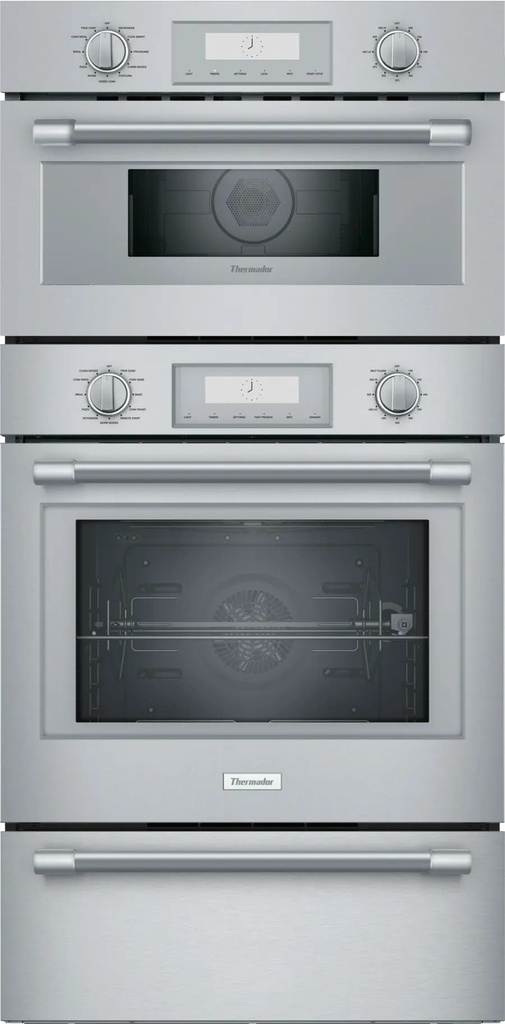 [P-PODMCW31W] HORNO TRIPLE ELÉCTRICO THERMADOR DE ACERO INOXIDABLE 240V