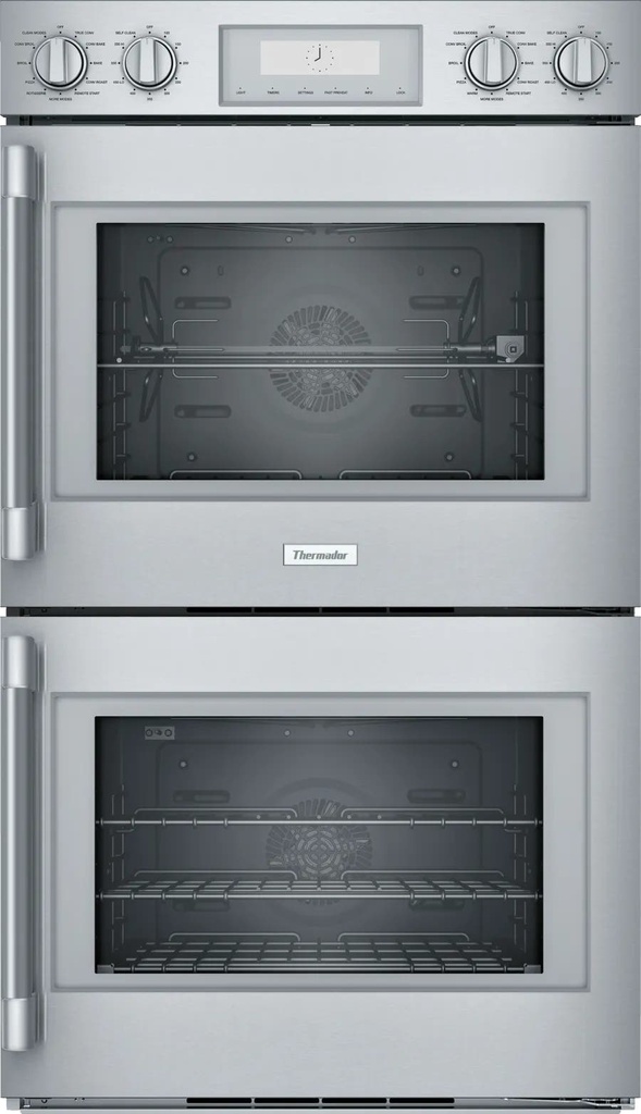 [P-POD302RW] HORNO DOBLE TERMADOR 30 PULGADAS ACERO INOXIDABLE LUJO APERTURA DERECHA
