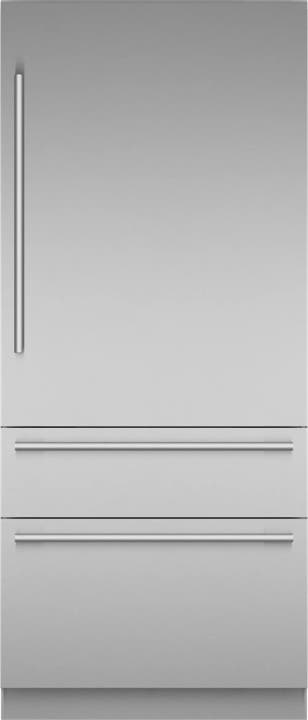 [P-T36BB110SS] REFRIGERADOR INTEGRADO THERMADOR 36" 2 PUERTAS MASTER CONGELADOR INFERIOR ACERO INOXIDABLE
