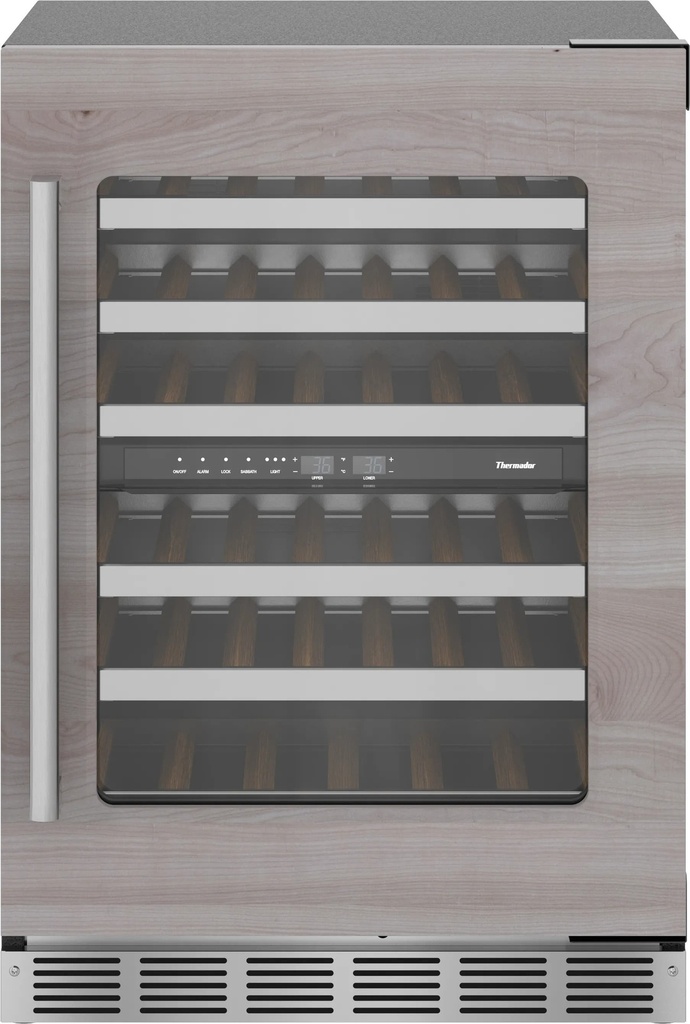 [P-T24UW905RP] CAVA DE VINO EMPOTRABLE BAJO ENCIMERA 24 PULGADAS THERMADOR