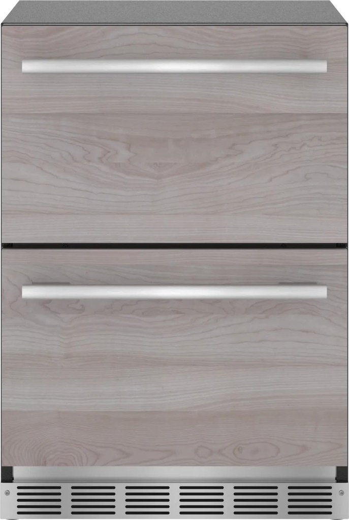 [P-T24UR905DP] REFRIGERADOR BAJO ENCIMERA DOBLE CAJÓN PANEL PERSONALIZADO THERMADOR