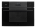 HORNO DE VAPOR COMBINADO 45 CM CON AIR-FRY Y BBQ NEGRO