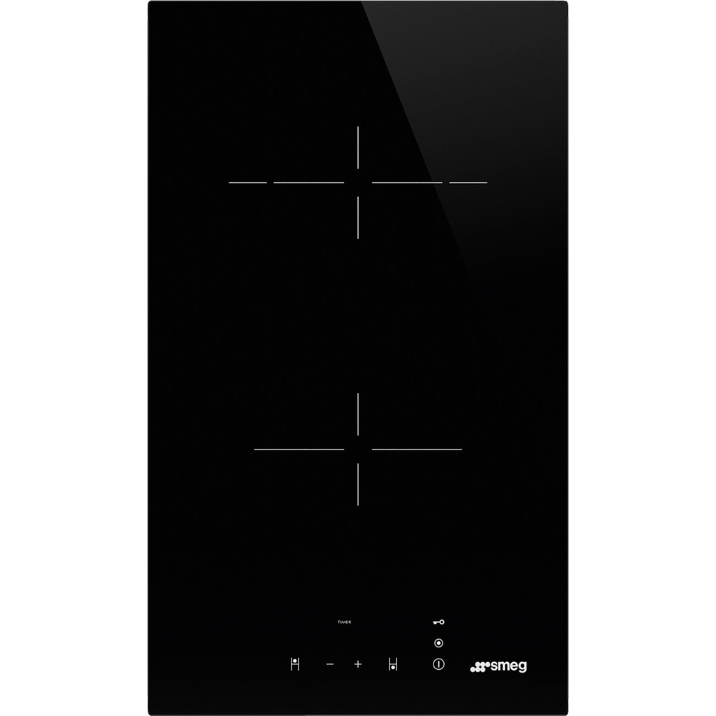 [SE232TD1] DOMINO VITROCERAMICO 30 CM NEGRO