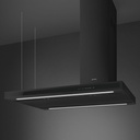 CAMPANA DE ISLA 120 CM NEGRO MATE