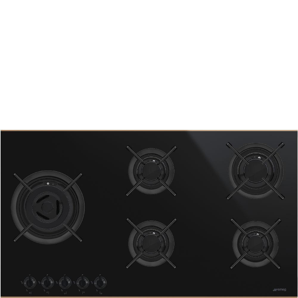 [PV695LCNR] PARRILLA A GAS 5 QUEMADORES DOLCE STIL NOVO