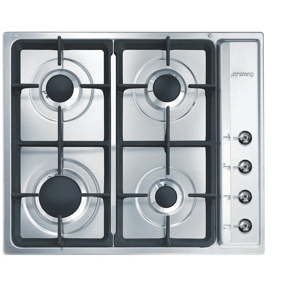 [PS60GK] PARRILLA A GAS 4 QUEMADORES ACERO INOX