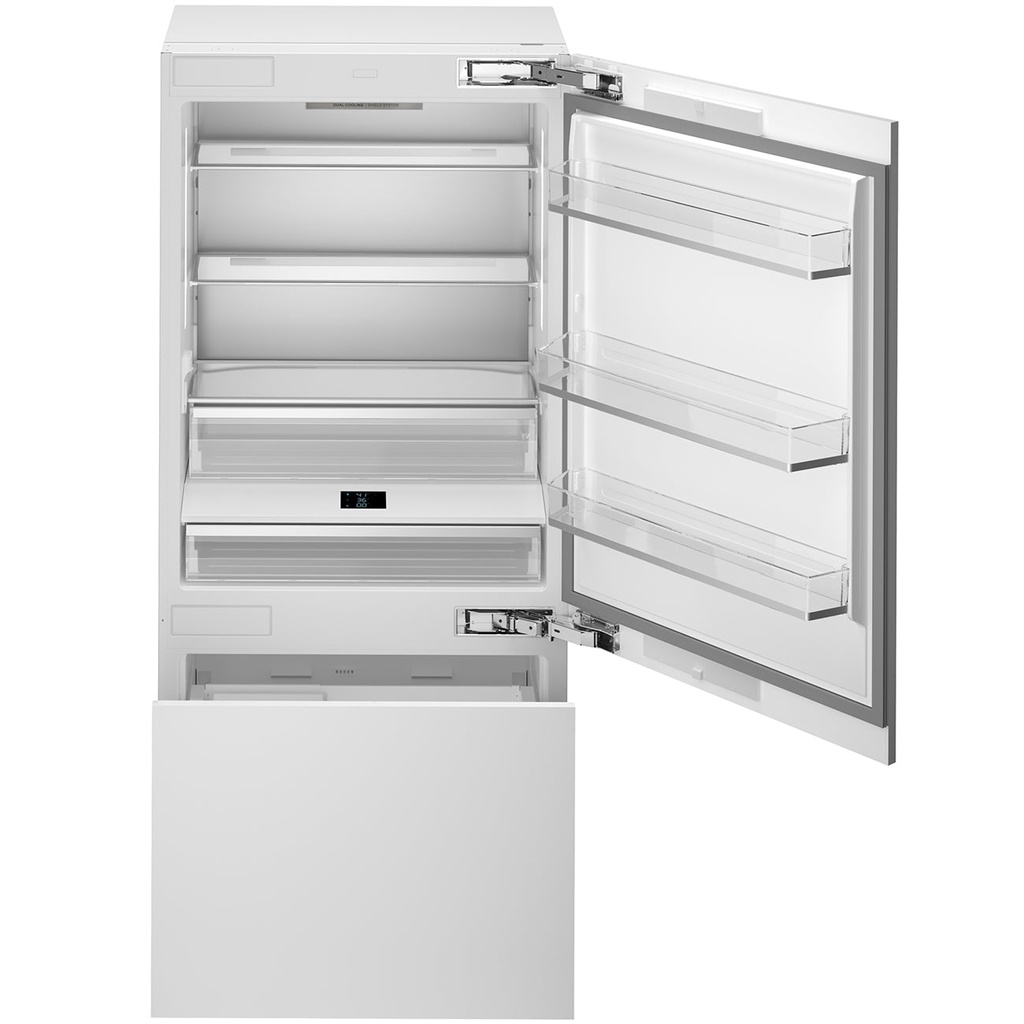 [CB3620UWI] REFRIGERADOR EMPOTRABLE 560 L ACERO INOX