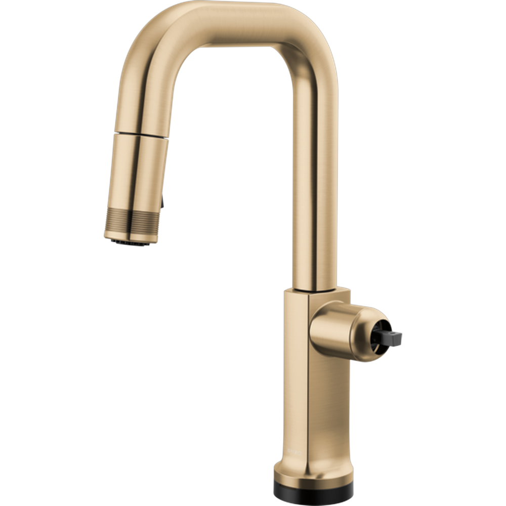 GRIFO COCINA BRIZO ODIN® ARCO EXTRAÍBLE NÍQUEL PULIDO