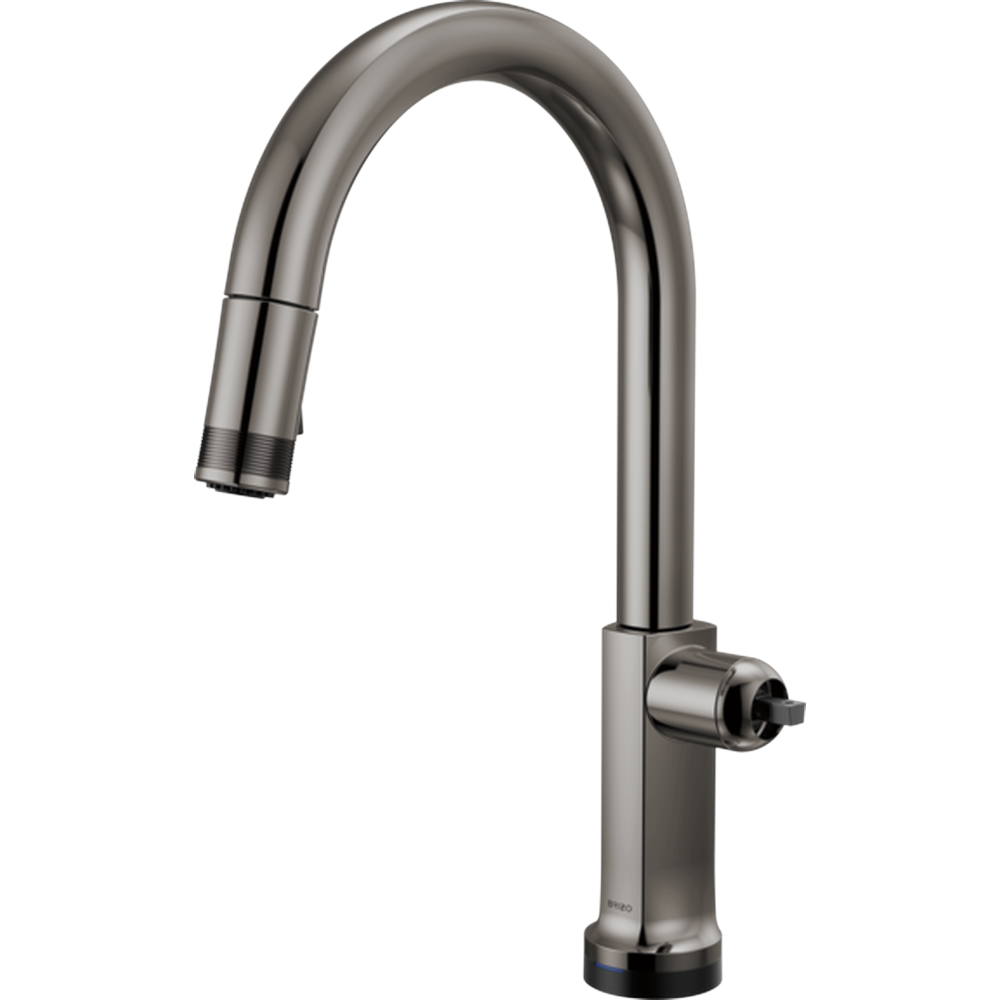 [64006LF-BNXLHP-L] GRIFO MONOMANDO BRIZO KINTSU® SMARTTOUCH® CON CAÑO DE ARCO - NEGRO
