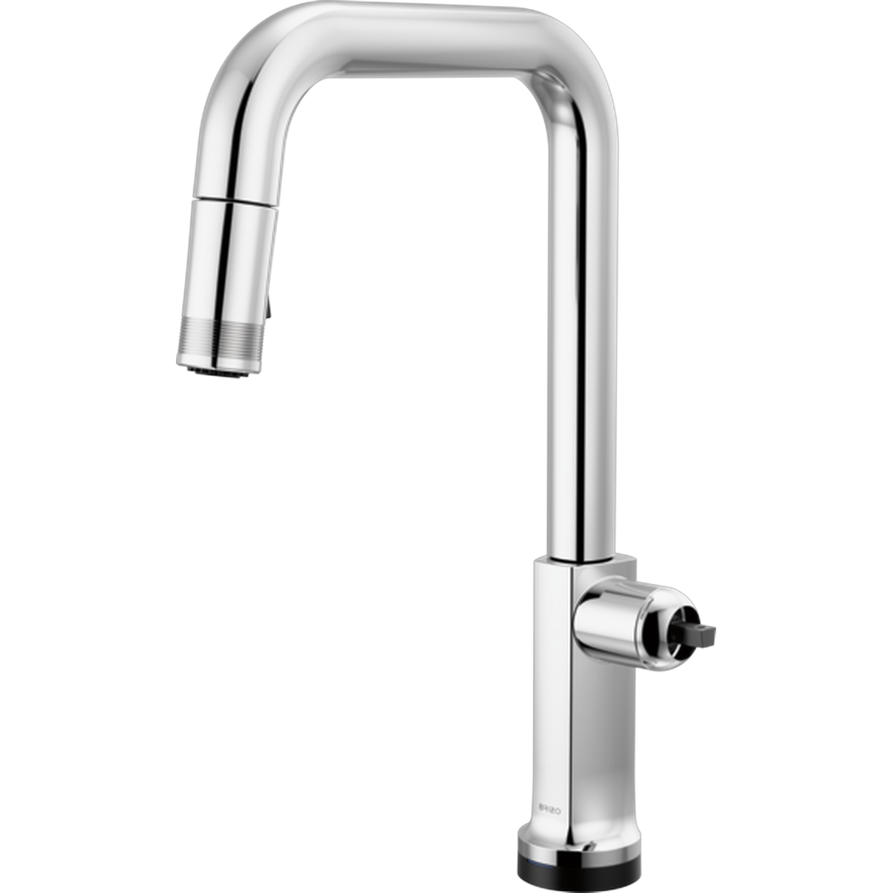 GRIFO MONOMANDO BRIZO KINTSU® SMARTTOUCH® CUADRADO EXTRAÍBLE SIN MANERAL