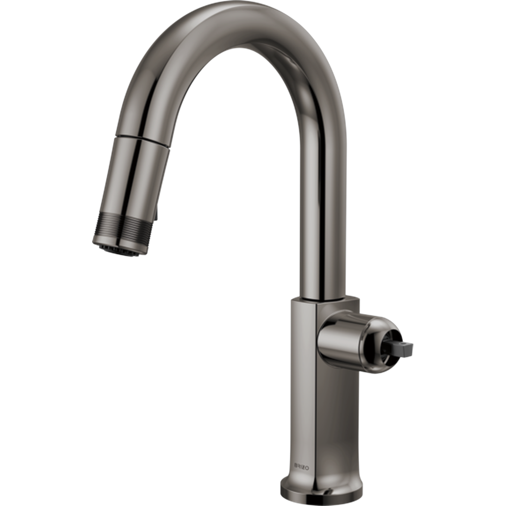 GRIFO MONOMANDO BRIZO KINTSU® NEGRO ARCO - SIN MANERAL