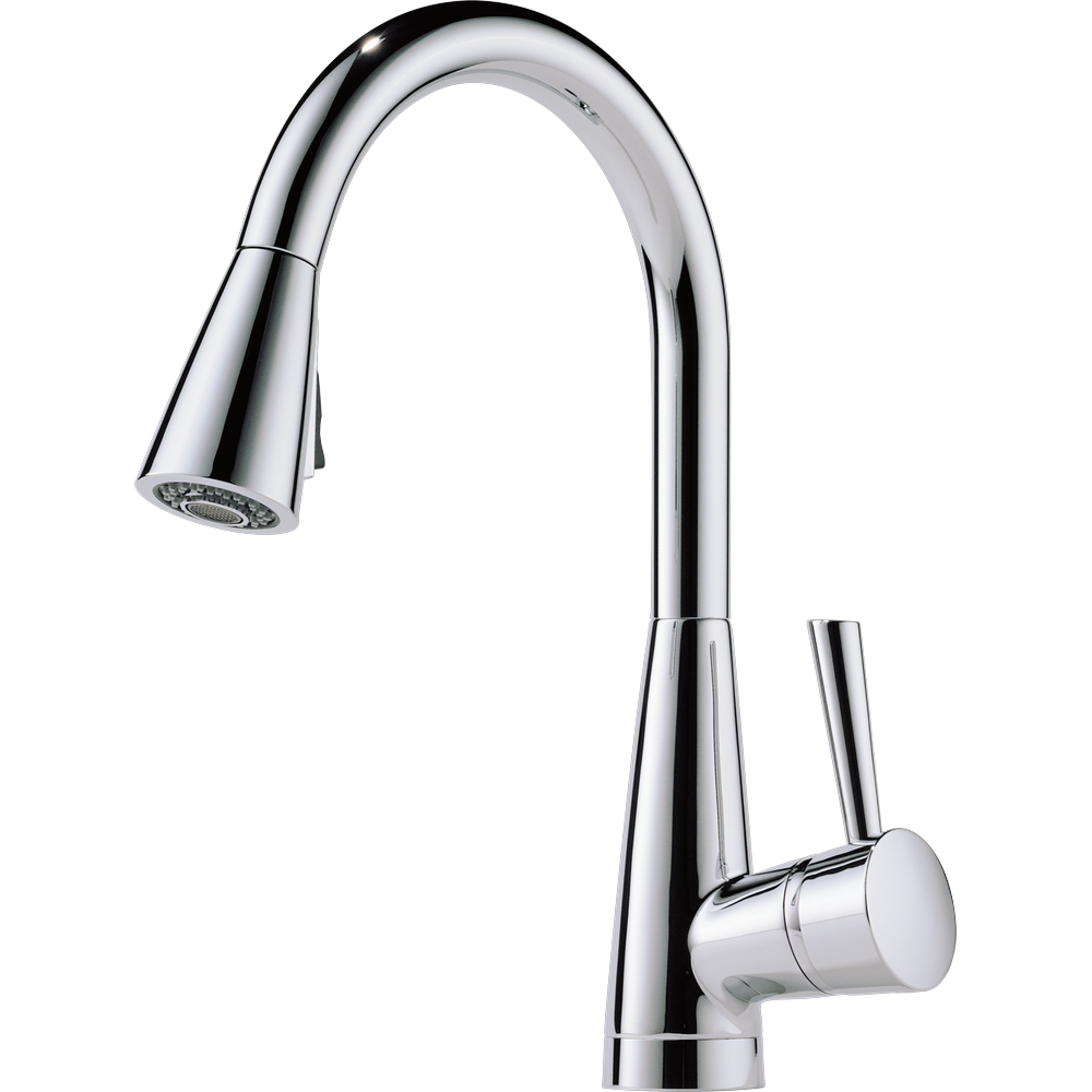 [63070LF-PC] GRIFO DE COCINA MONOMANDO BRIZO VENUTO EXTRAÍBLE CROMO
