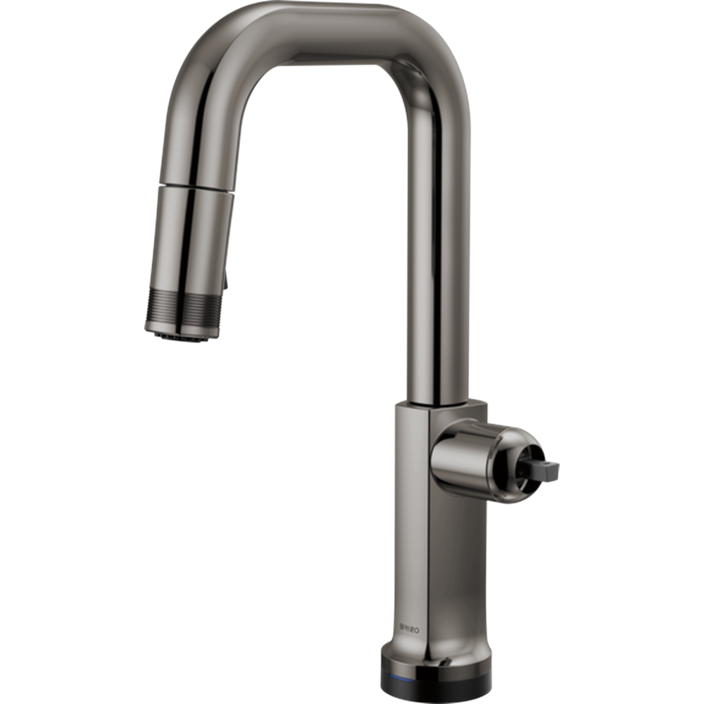 GRIFO PREP BRIZO KINTSU SMARTTOUCH NEGRO BOQUILLA CUADRADA SIN MANERAL