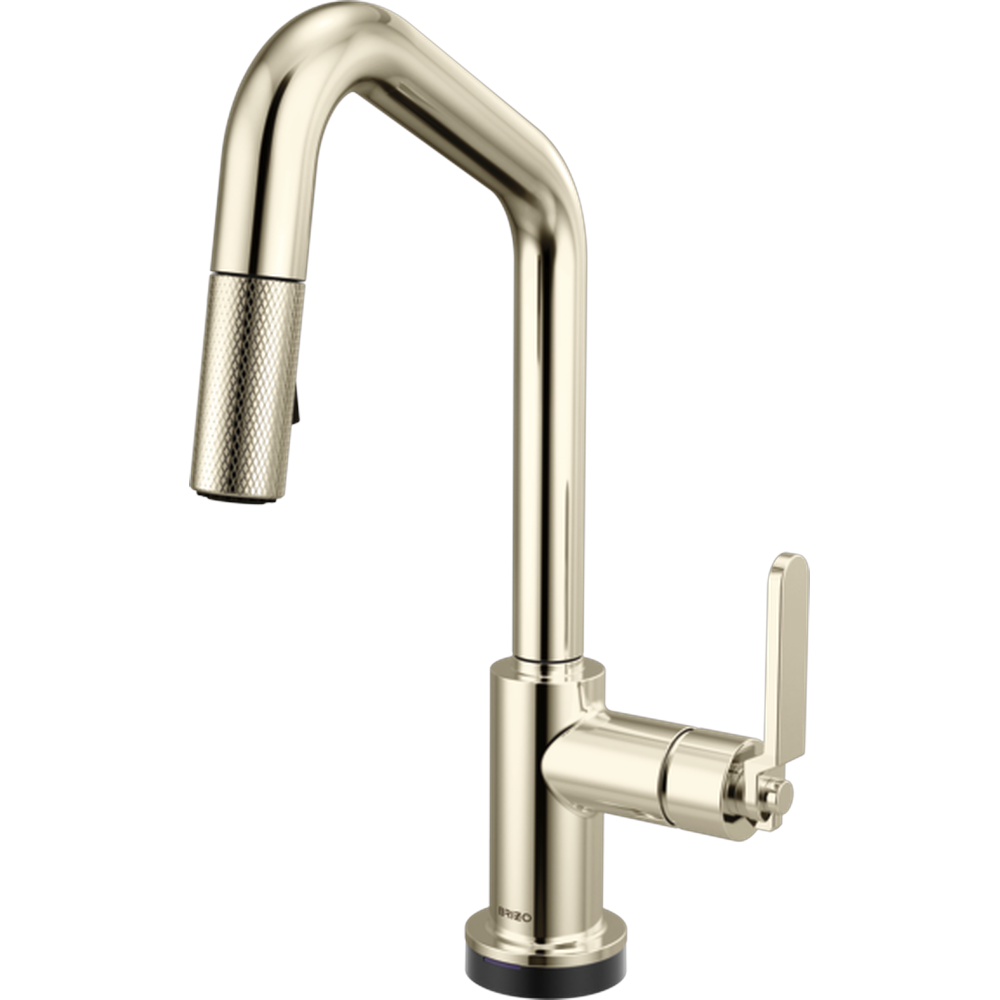 GRIFO DE COCINA BRIZO LITZE SMARTTOUCH NÍQUEL PULIDO CON MANIJA INDUSTRIAL