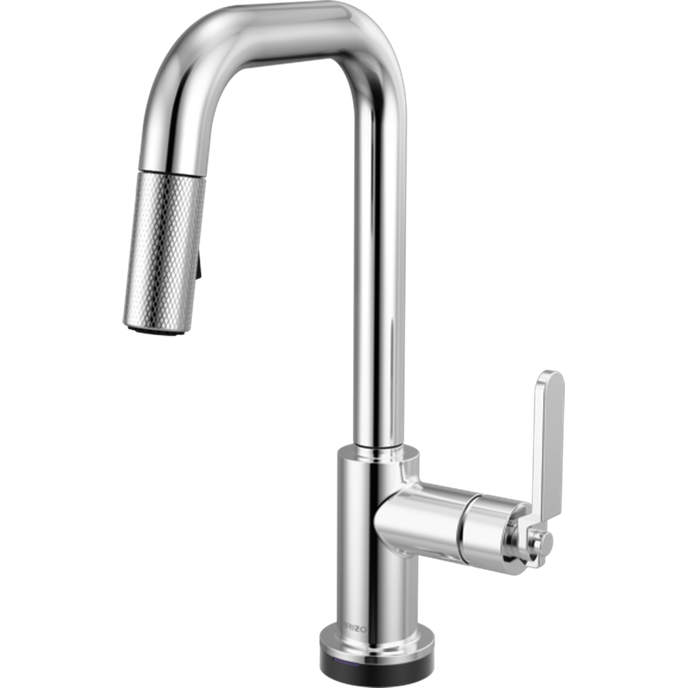 GRIFO DE COCINA BRIZO LITZE SMARTOUCH CROMO PULIDO CAÑO CUADRADO