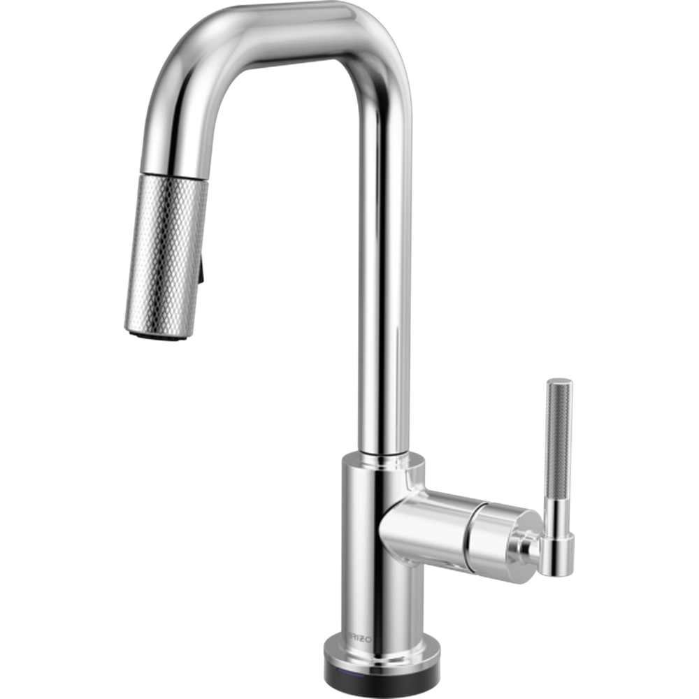 BRIZO LITZE GRIFO COCINA EXTRAÍBLE CAÑO CUADRADO CROMO PULIDO