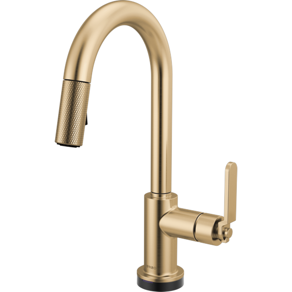 [64944LF-GL] GRIFO MONOMANDO BRIZO LITZE DORADO SMARTTOUCH ARCO