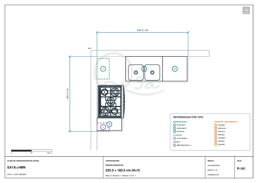 Cocina EA1X-MIN