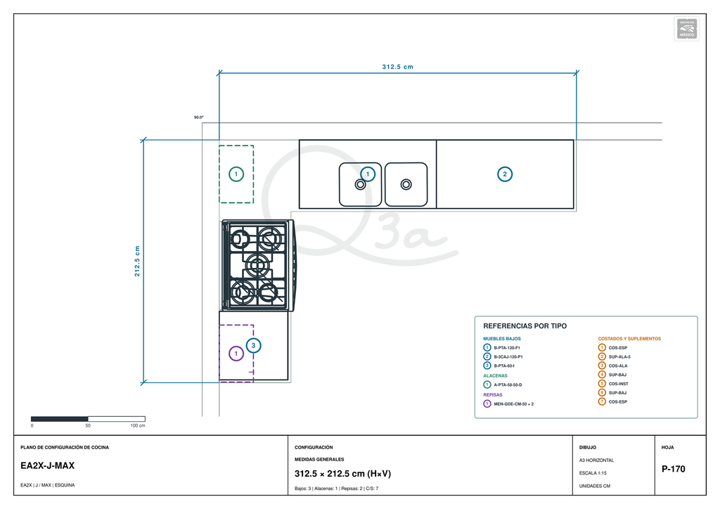 Cocina EA2X-MAX