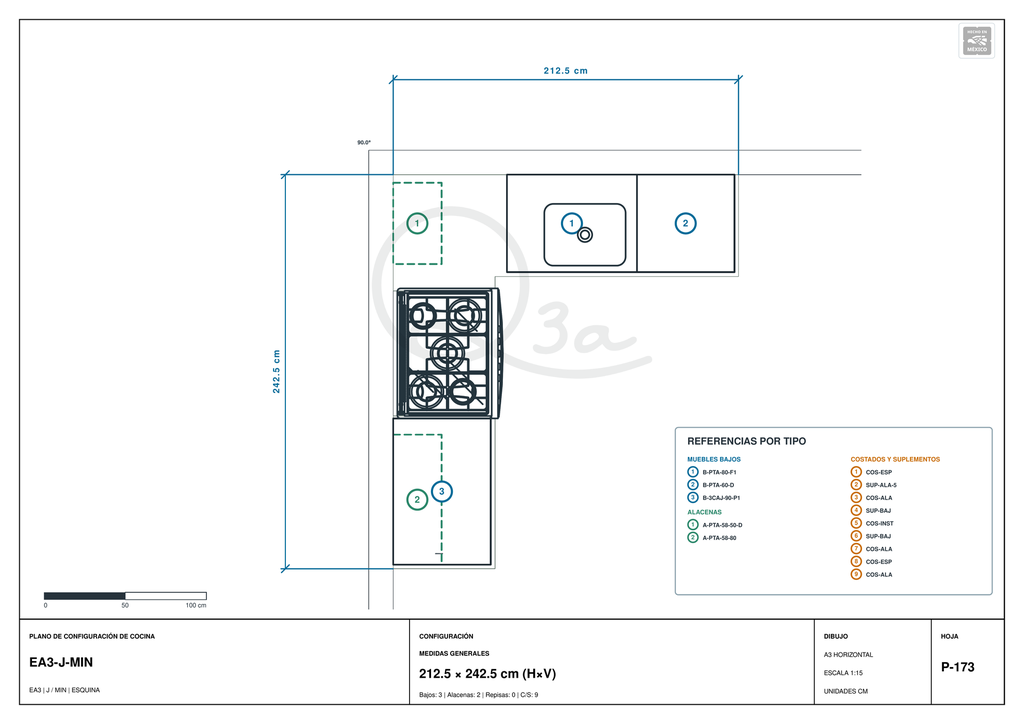 Cocina EA3-MIN