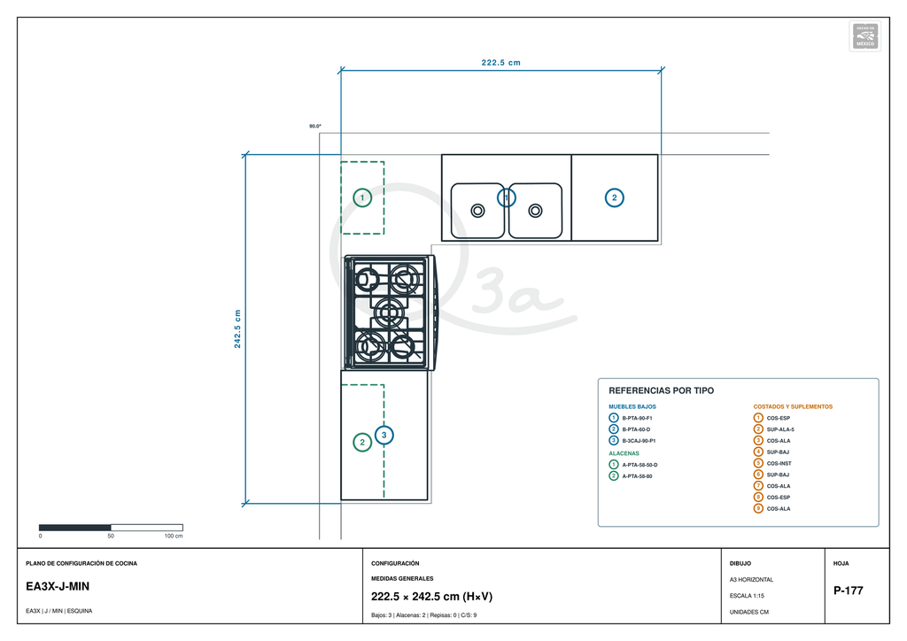 Cocina EA3X-MIN
