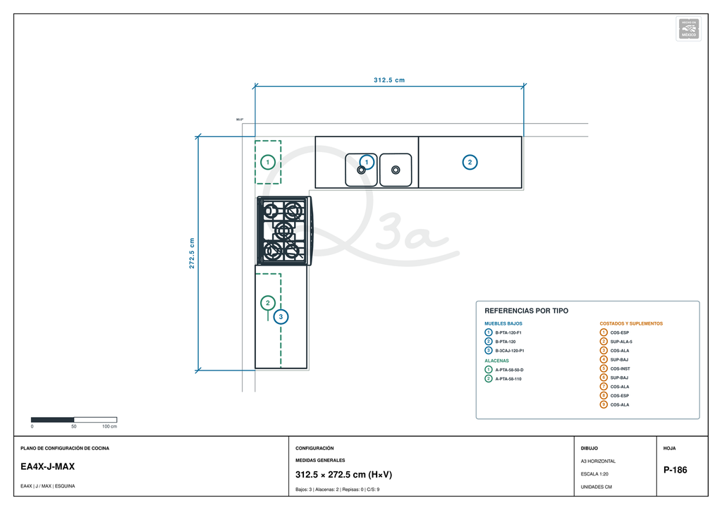 Cocina EA4X-MAX