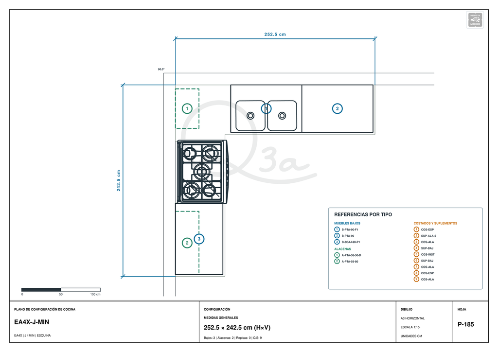 Cocina EA4X-MIN