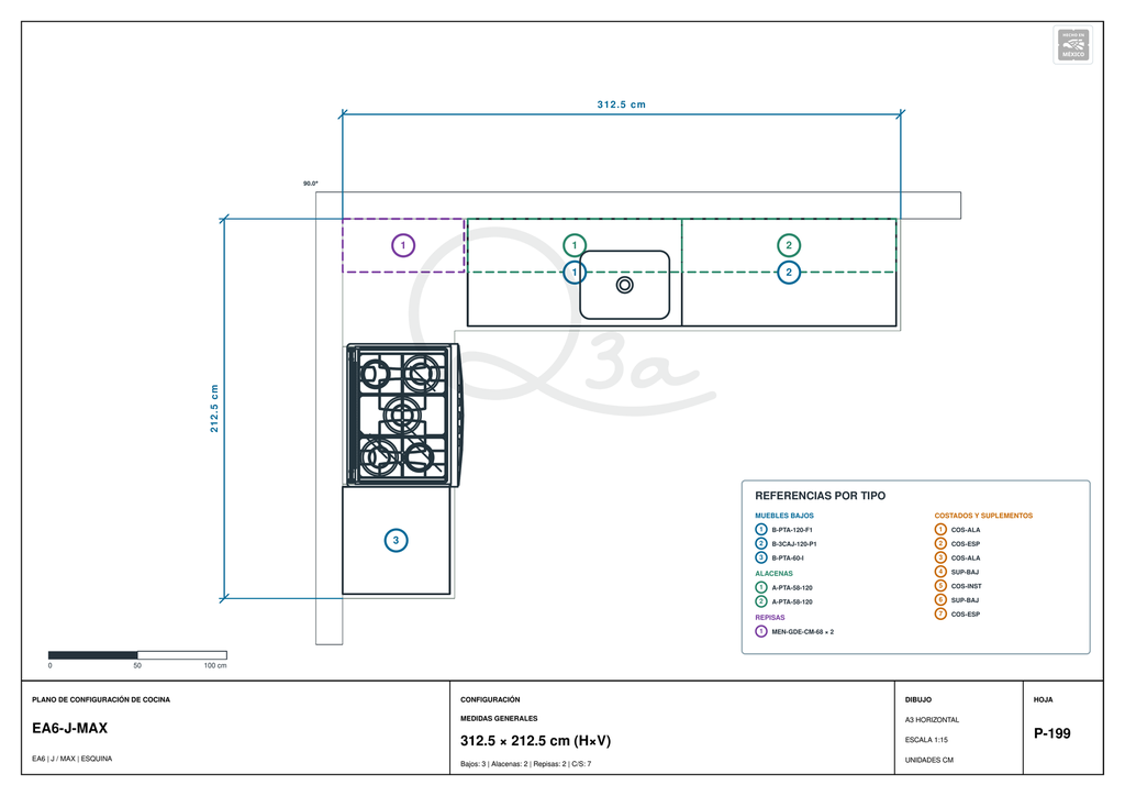 Cocina EA6-MAX