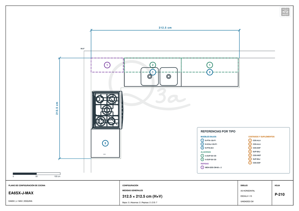 Cocina EA6SX-MAX