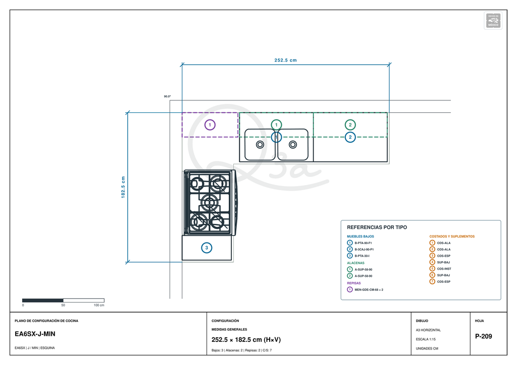 Cocina EA6SX-MIN