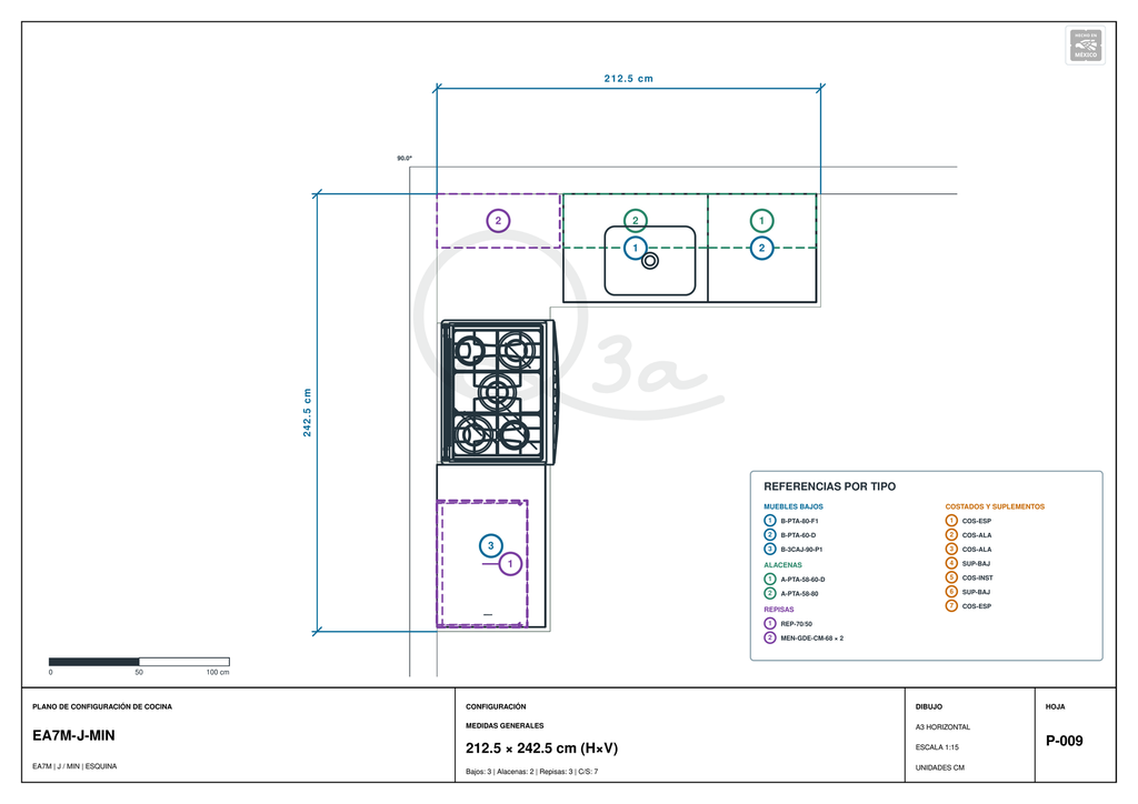 Cocina EA7M-MIN