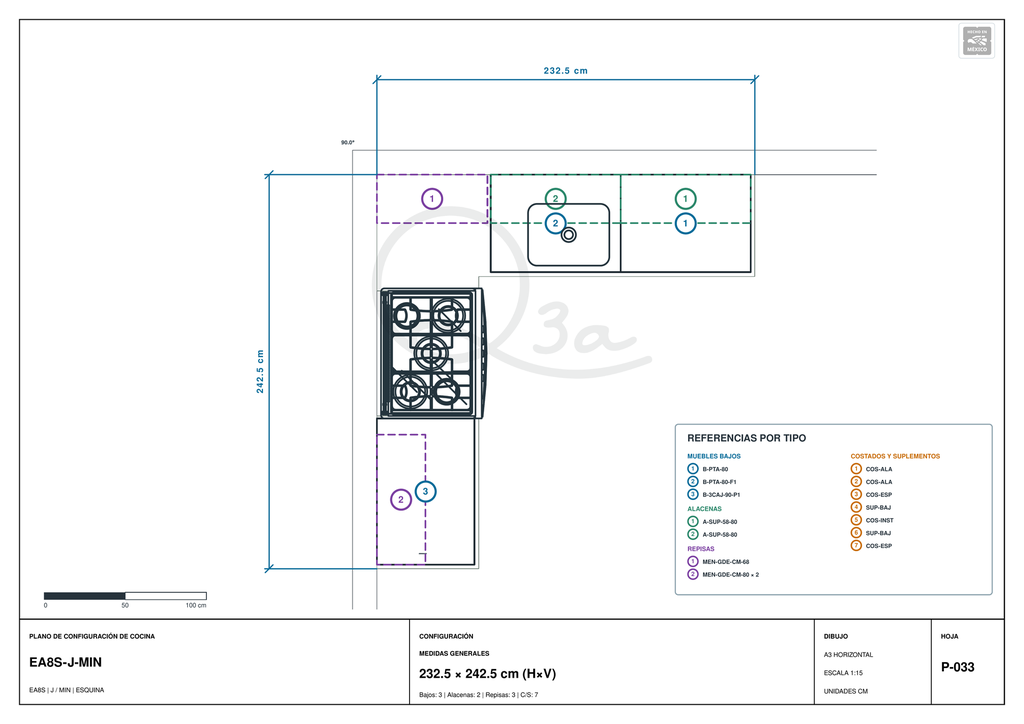 Cocina EA8S-MIN