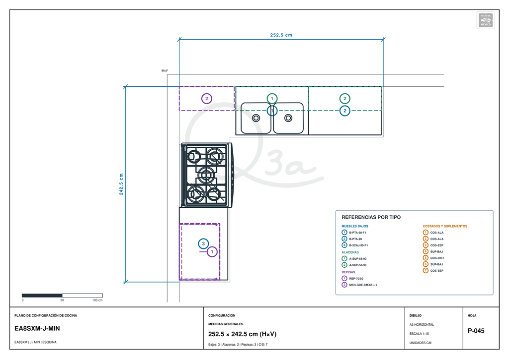 Cocina EA8SXM-MIN