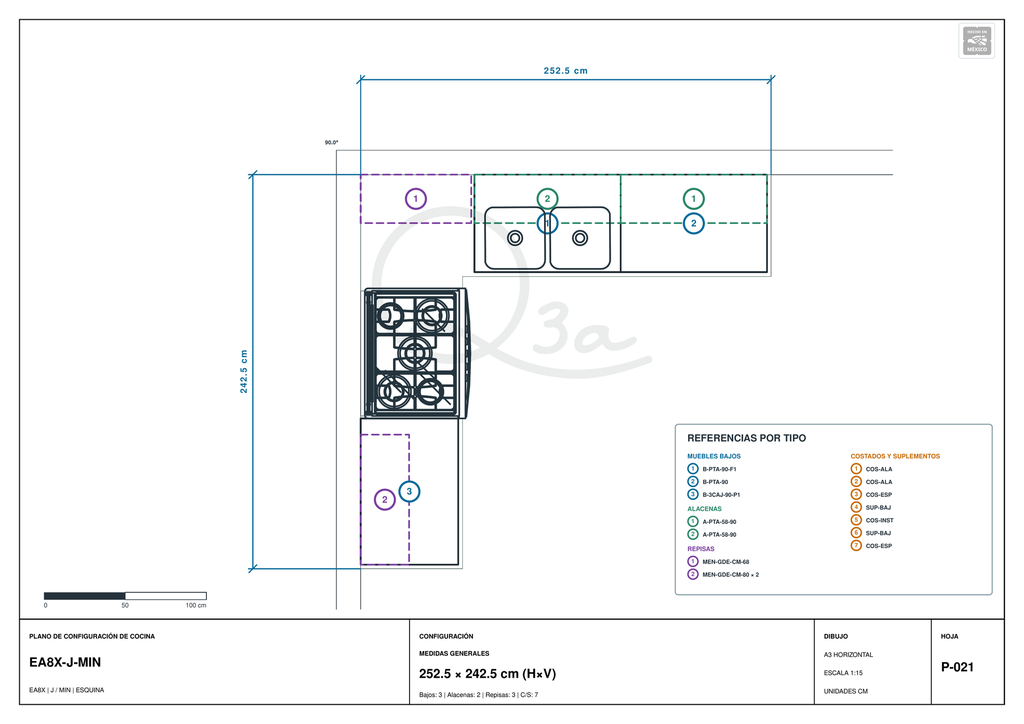 Cocina EA8X-MIN