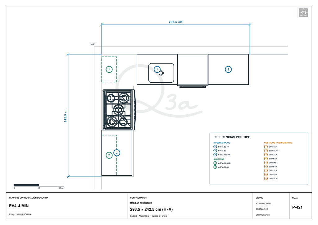 Cocina EV4-MIN