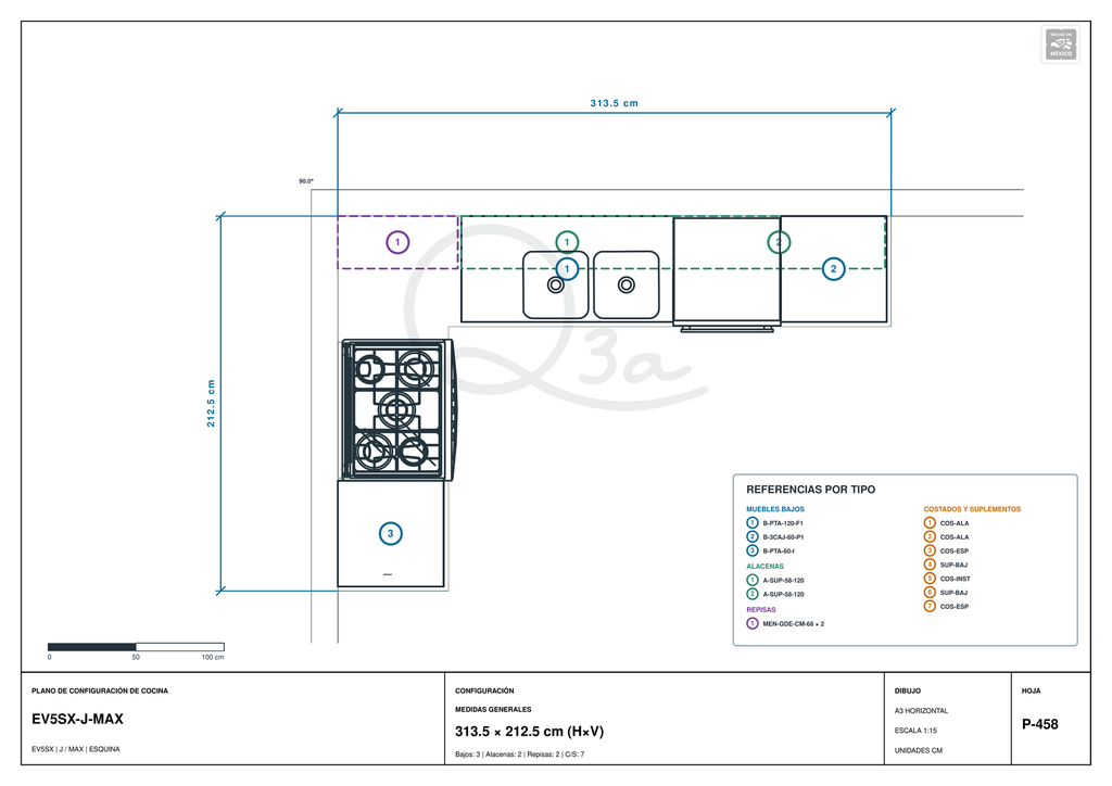 Cocina EV5SX-MAX