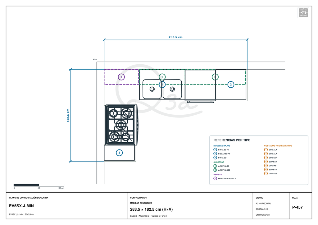 Cocina EV5SX-MIN