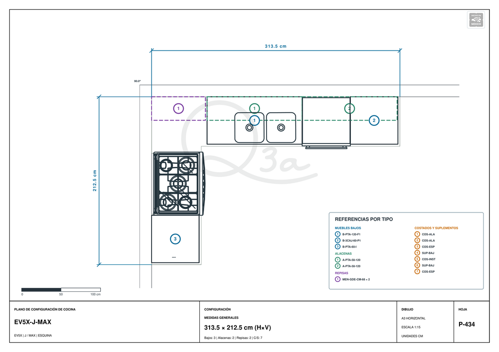 Cocina EV5X-MAX