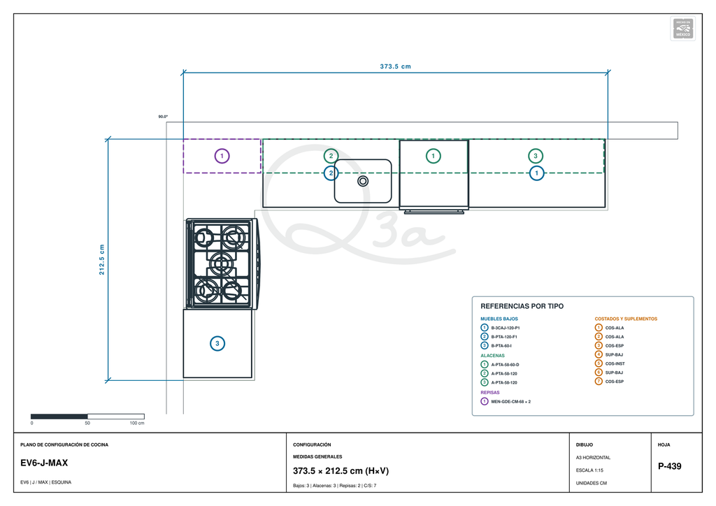 Cocina EV6-MAX