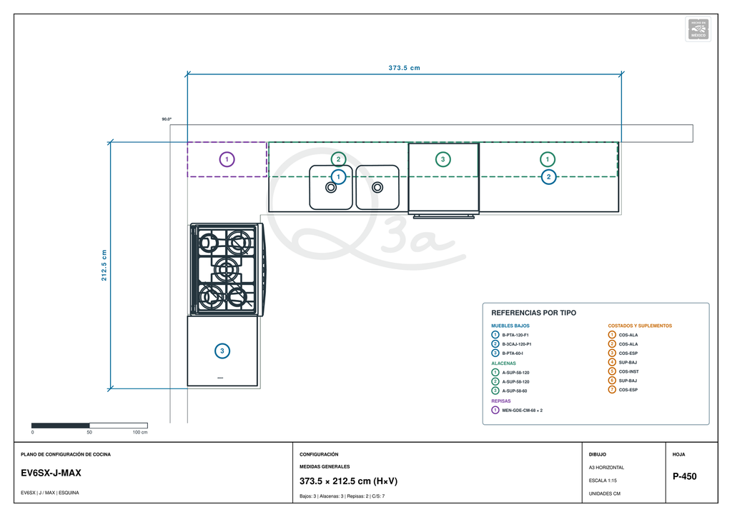 Cocina EV6SX-MAX